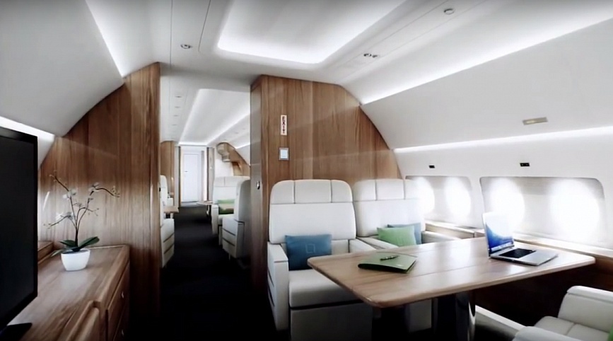 jet privato Sukhoi Business Jet